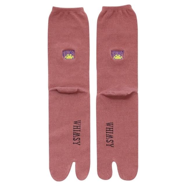 WHIMSY / TABI SOCKS CORAL