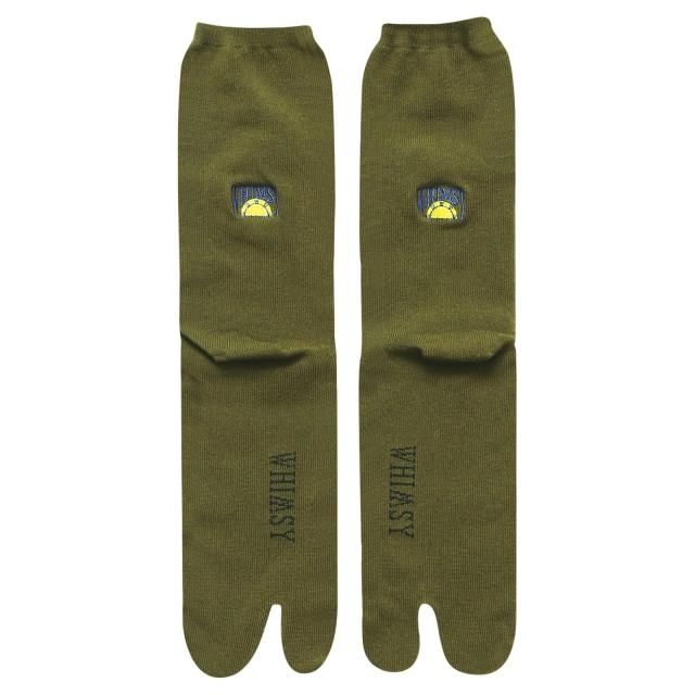 WHIMSY / TABI SOCKS OLIVE