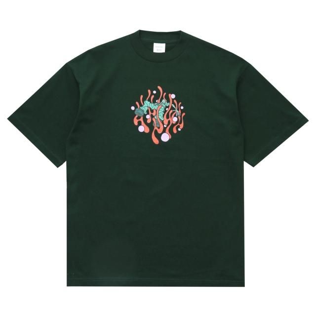 WHIMSY / FLOATING TEE FOREST GREEN