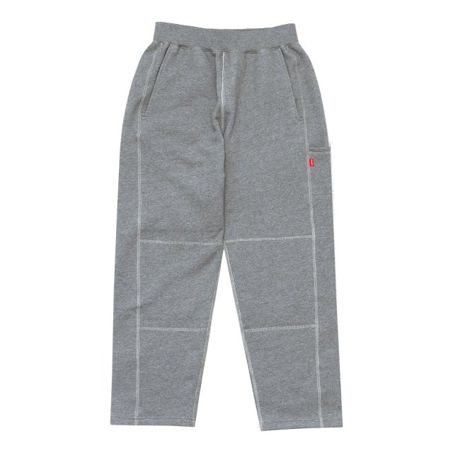 WHIMSY / STICHED SWEAT PANT CHARCOAL HEATHER