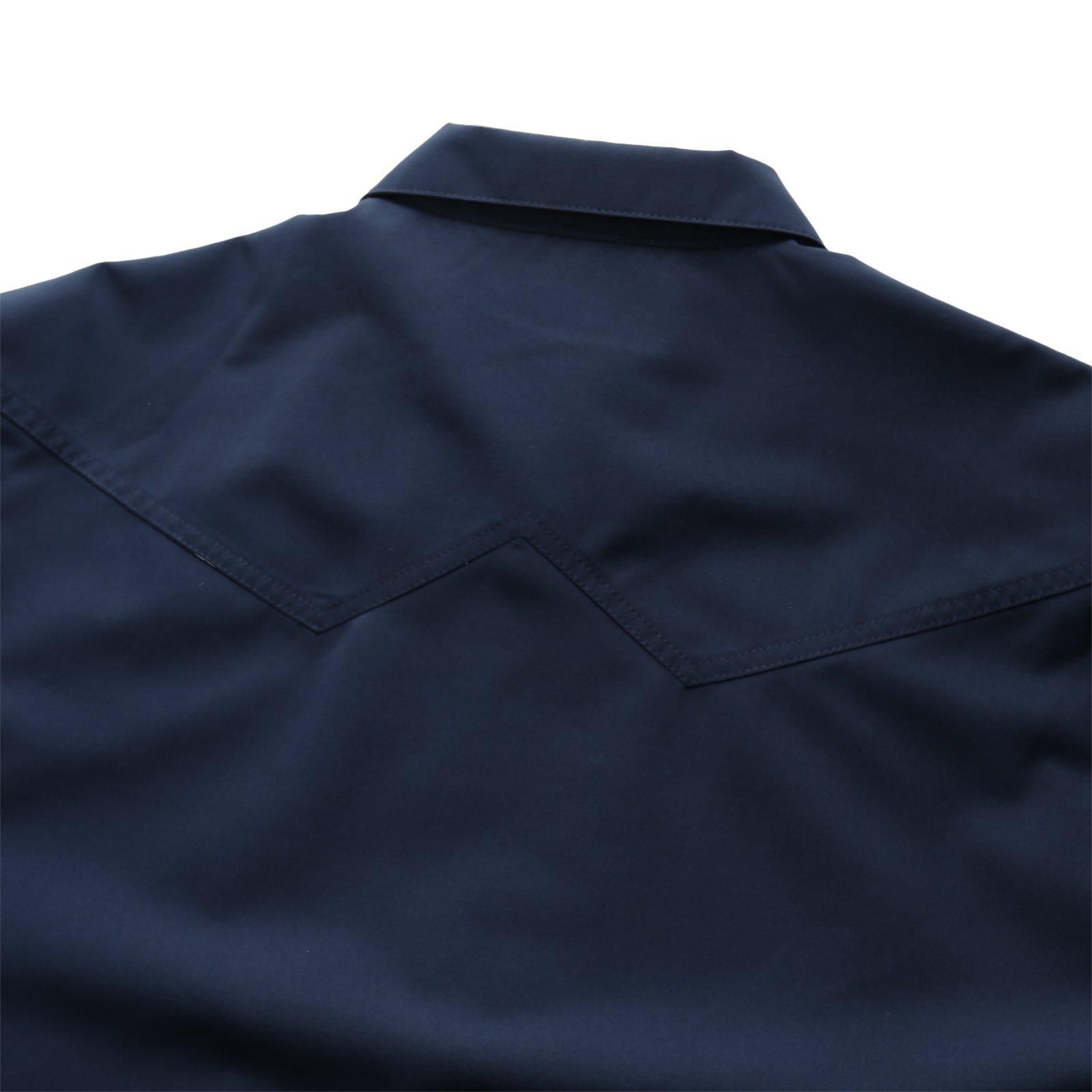 WHIMSY / WATER PROOF TRUCKER JACKET NAVY - COFLO