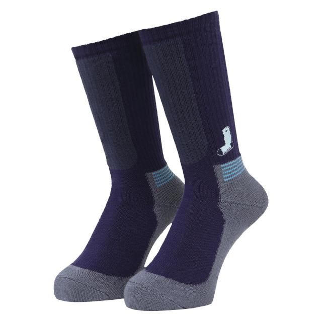 WHIMSY / WOOL TRECKER SOCKS NAVY