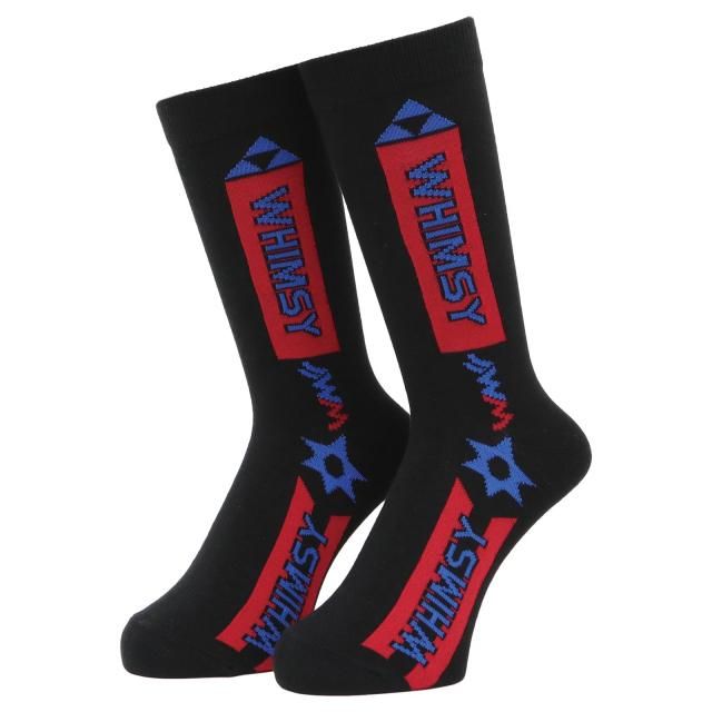 WHIMSY / SNOW TOUR SOCKS BLACK