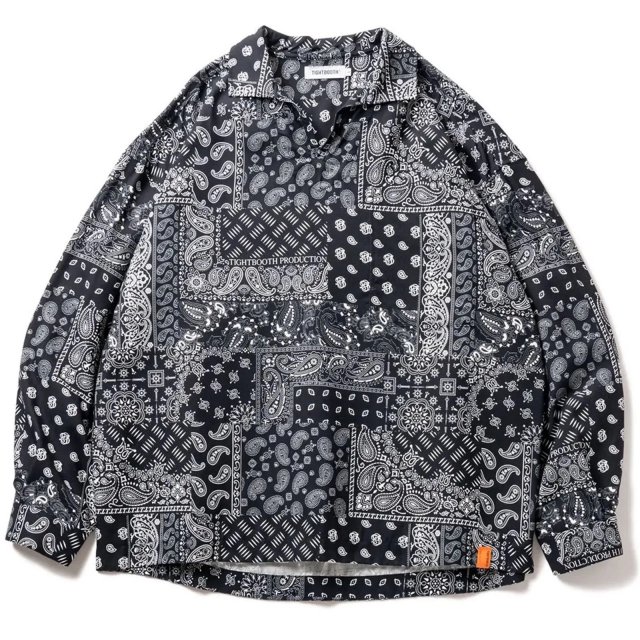 TIGHTBOOTH / PAISLEY L/S OPEN SHIRT