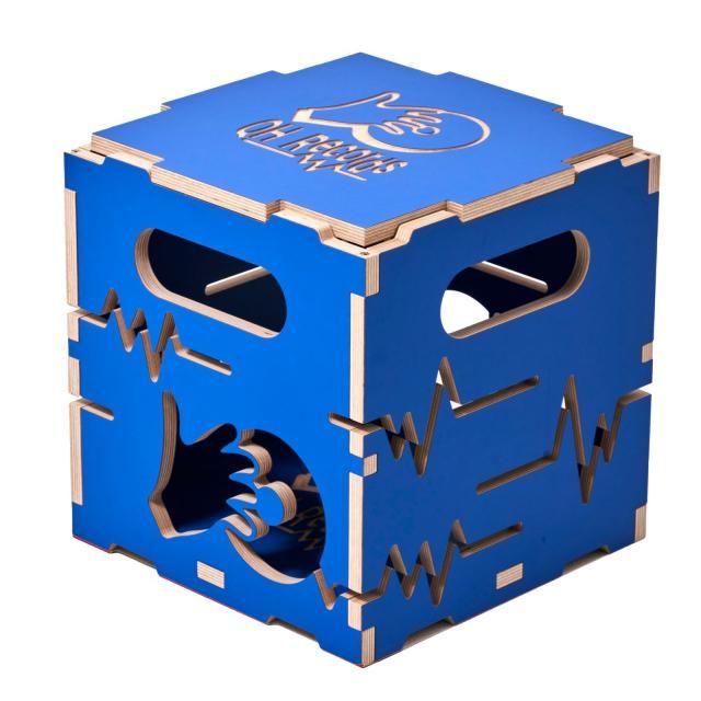 QH / QH RECORDS VINYL BOX BLUE
