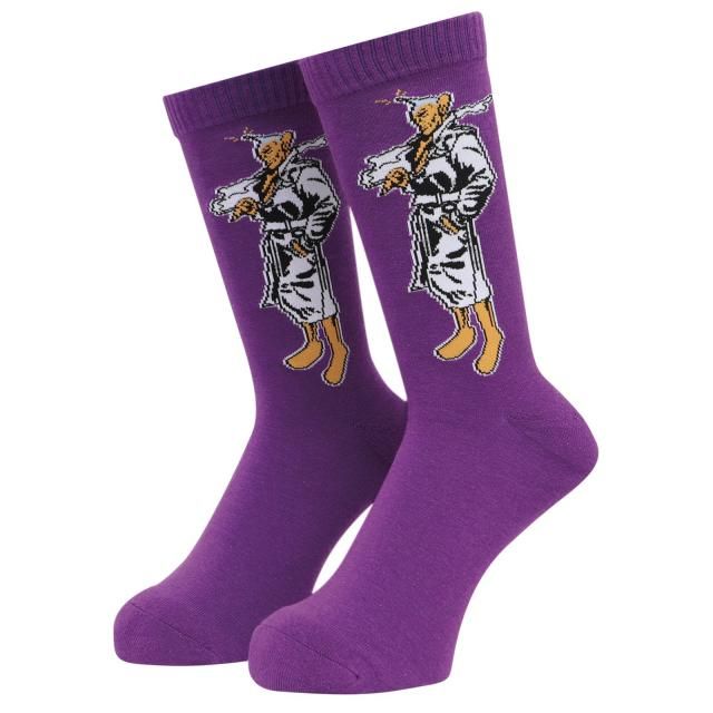 WHIMSY / PEEPO-SAN SOCKS PURPLE