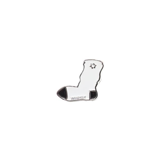 WHIMSY / TRADEMARK PIN WHITE