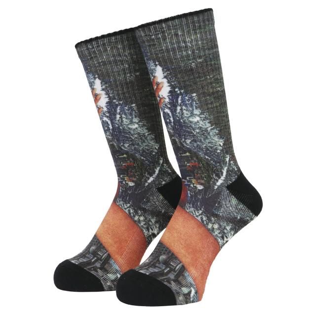 WHIMSY / PRINTED COLLAGE SOCKS 2