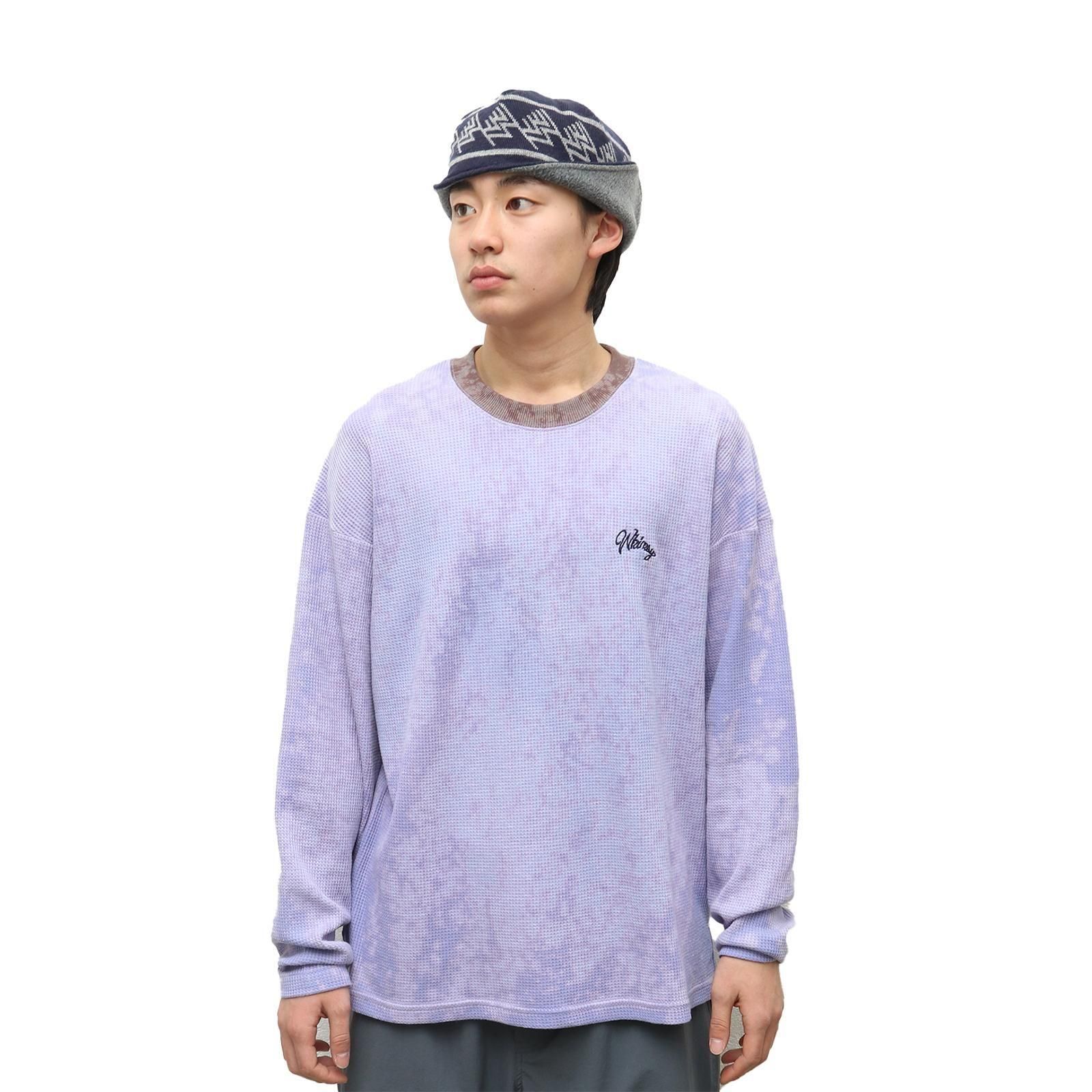 【オープニングセール】 TIE / WHIMSY DYE COFLO - PURPLE THERMAL トップス