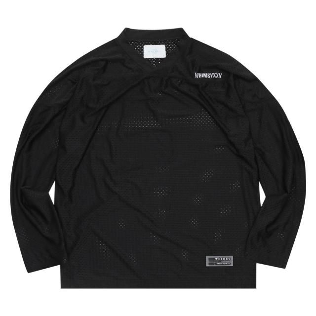 WHIMSY / MESH HOCKEY TOP BLACK