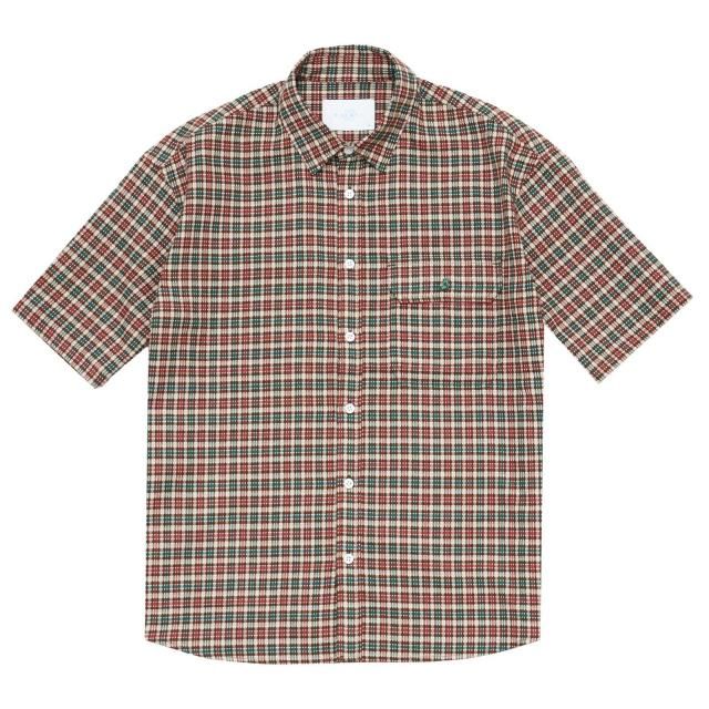 WHIMSY / MULTI FLANNEL S/S SHIRT