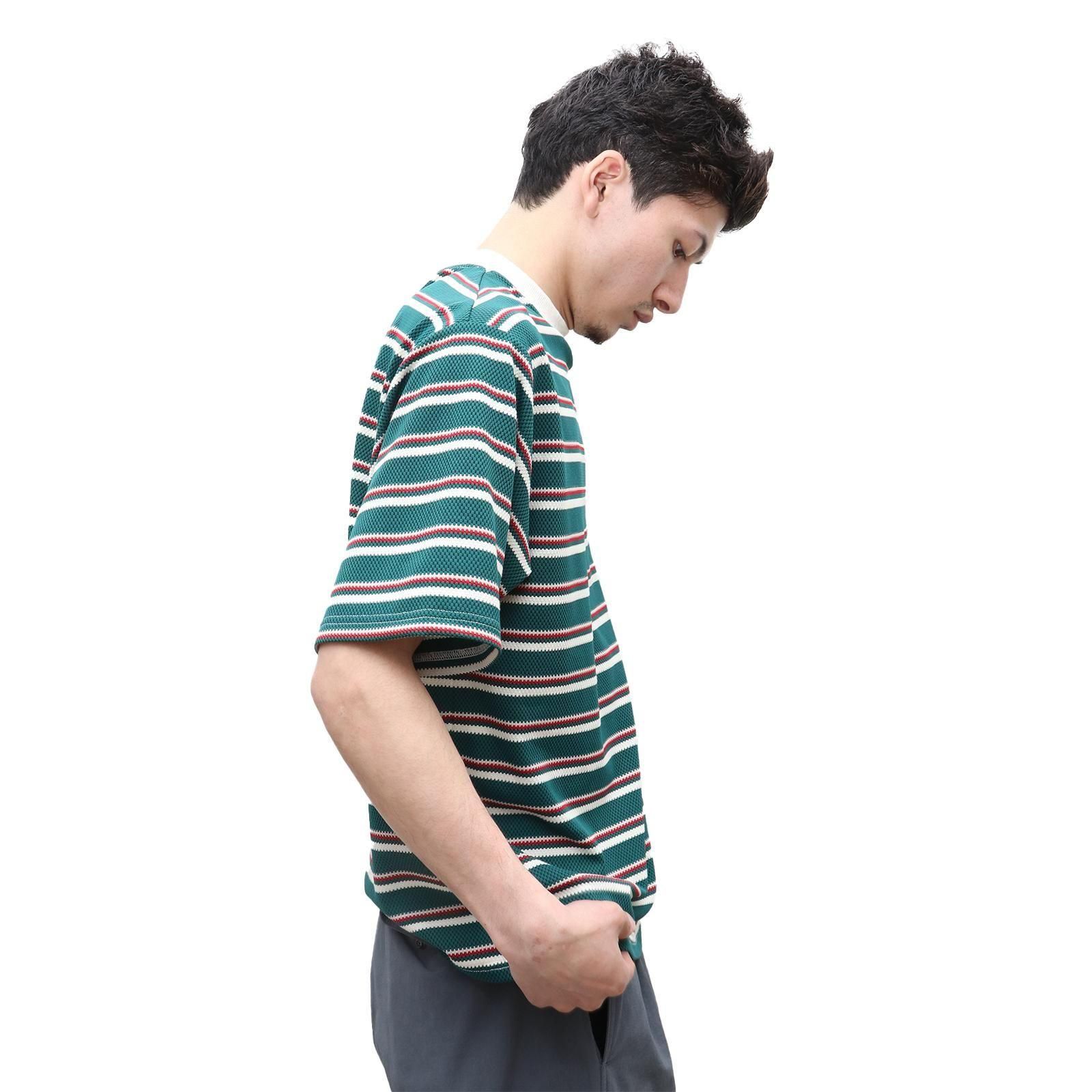 WHIMSY / HONEYCOMB BORDER TEE GREEN - COFLO