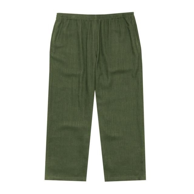 WHIMSY / LINEN BEACH PANT OLIVE - COFLO