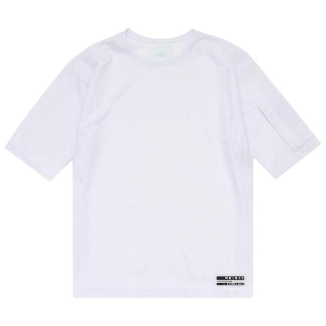 WHIMSY / MESH TEE WHITE