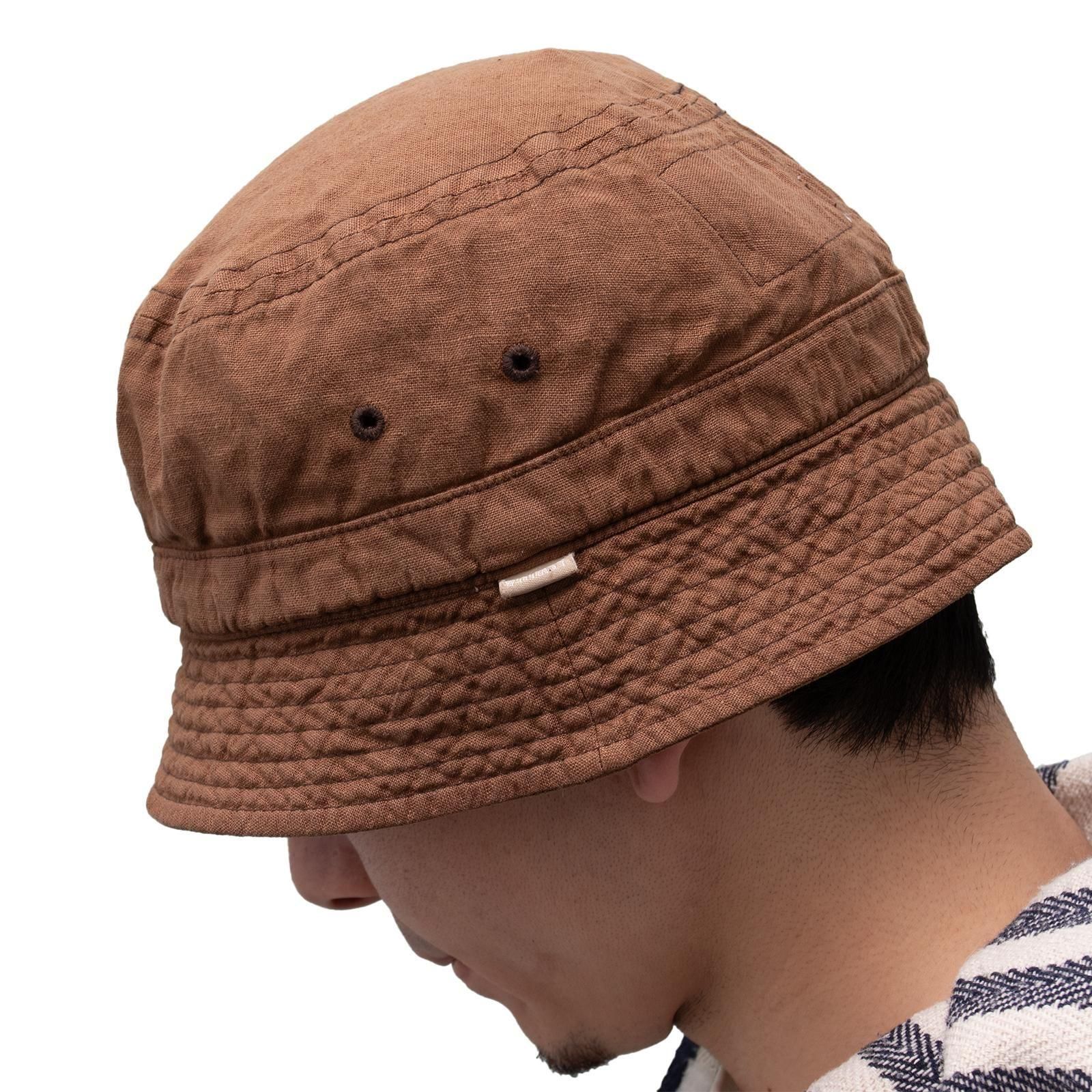 WHIMSY / HEMP DYED HAT GOLD - COFLO