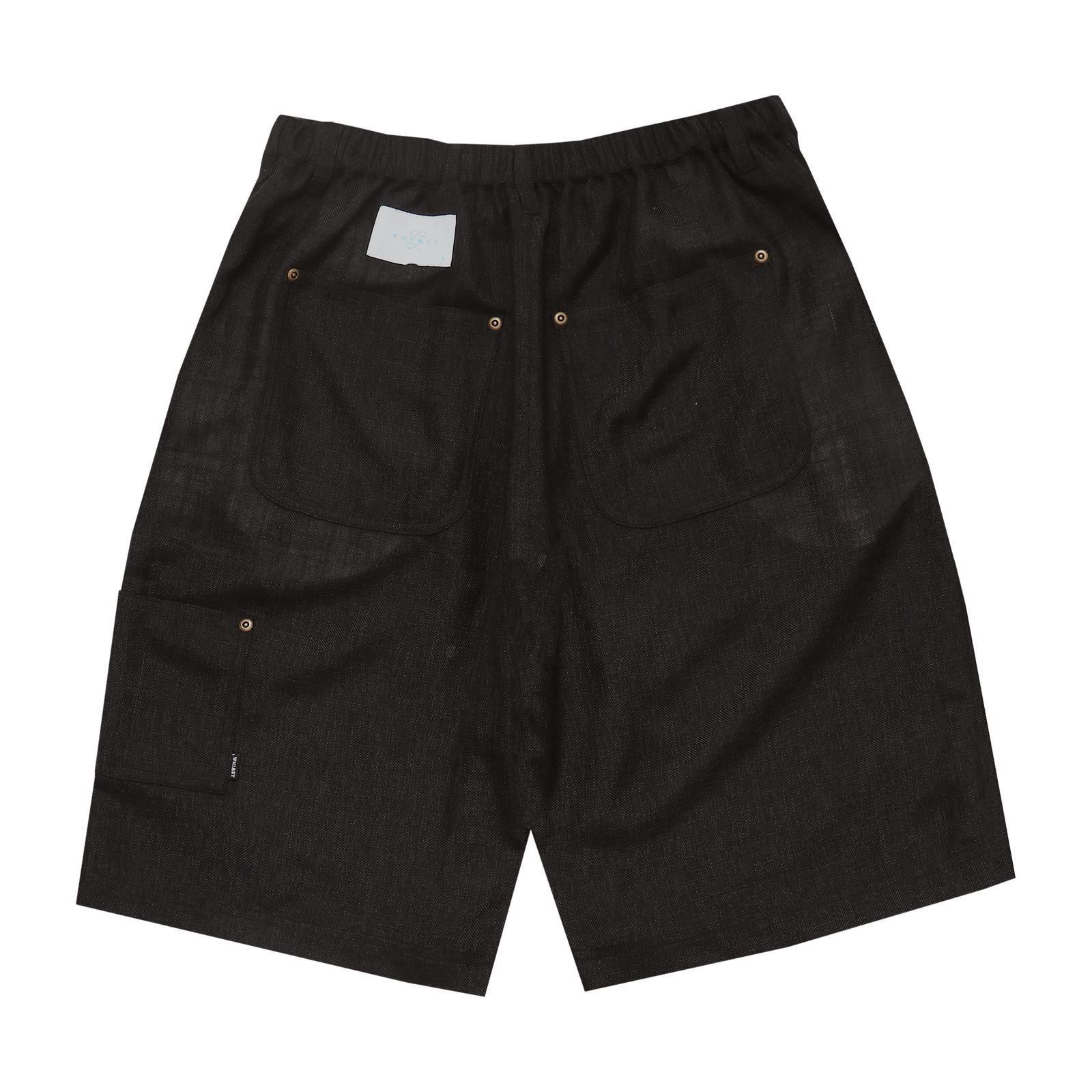 Y*Y様 Graphpaper Linen Baggy Shorts black Y*Y様 Graphpaper Linen Baggy Shorts black