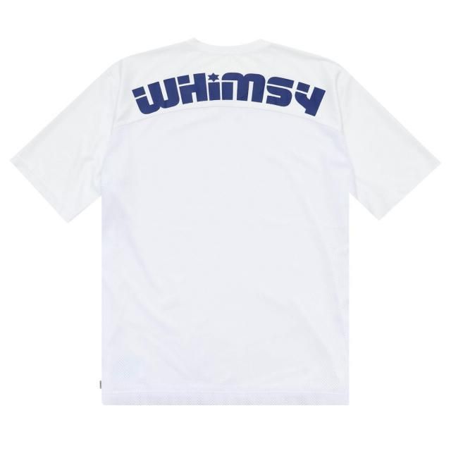 WHIMSY / HIGH ARCH MESH TEE WHITE