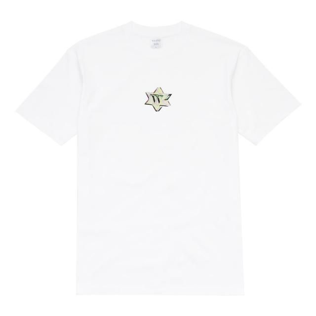 WHIMSY / ACID STAR TEE WHITE
