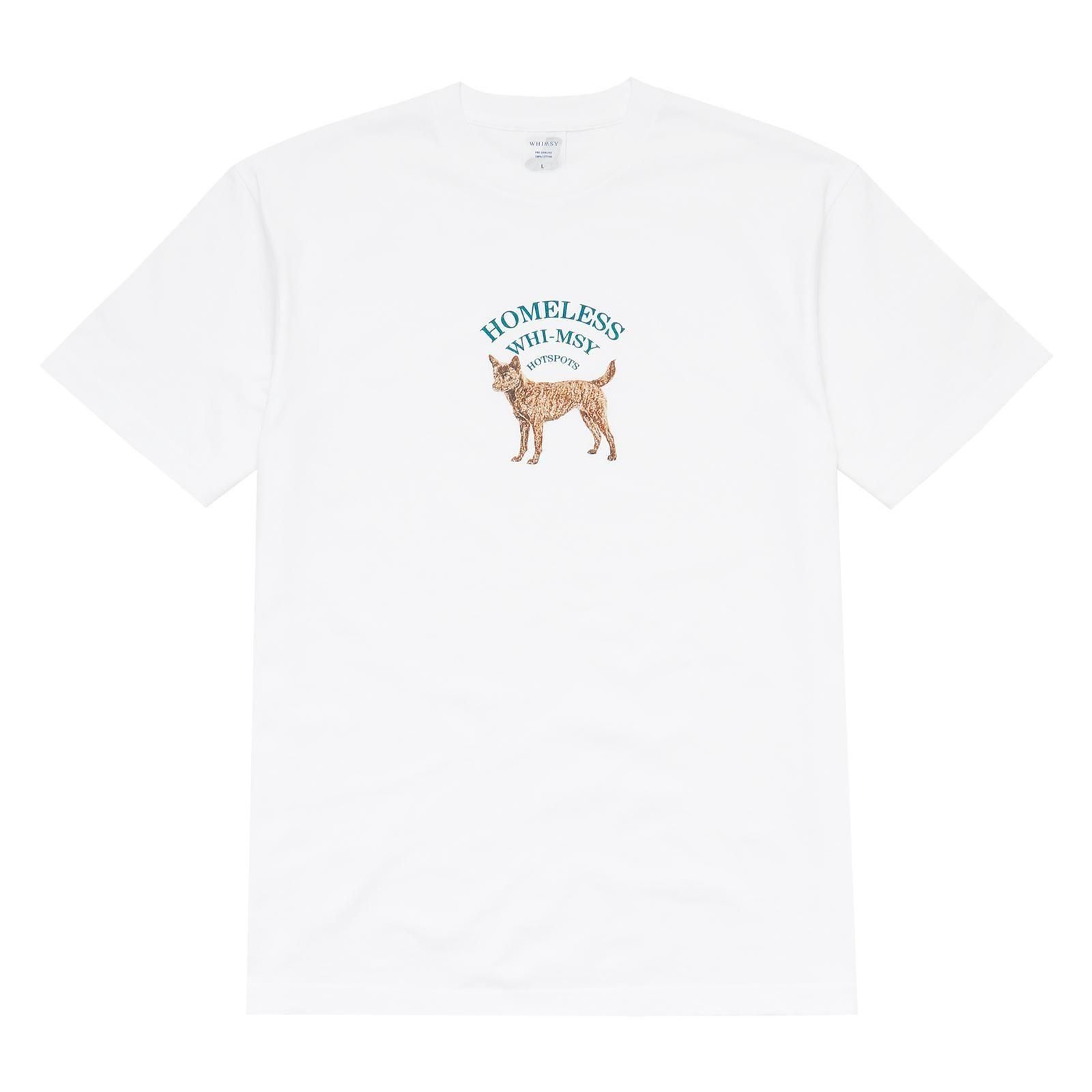 COFLO WHIMSY ”COFLO STORE LOCAL” 白T サイズM WHIMSY / HOMELESS TEE WHITE - COFLO