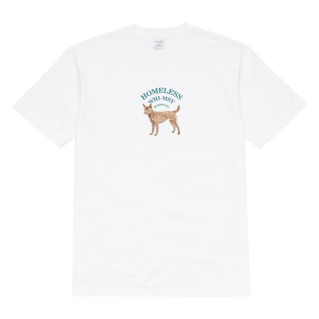 WHIMSY / HOMELESS TEE WHITE