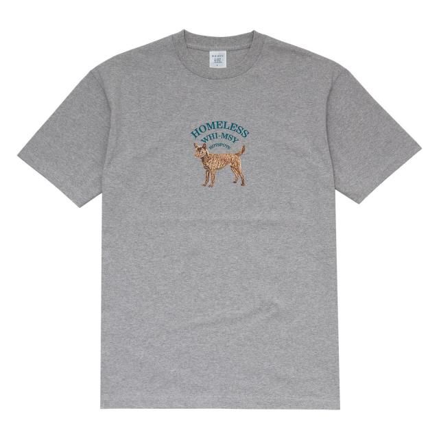 WHIMSY / HOMELESS TEE HEATHER GREY