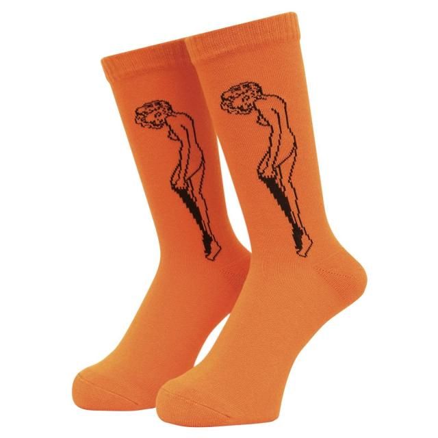 WHIMSY / CATHIE SOCKS ORANGE