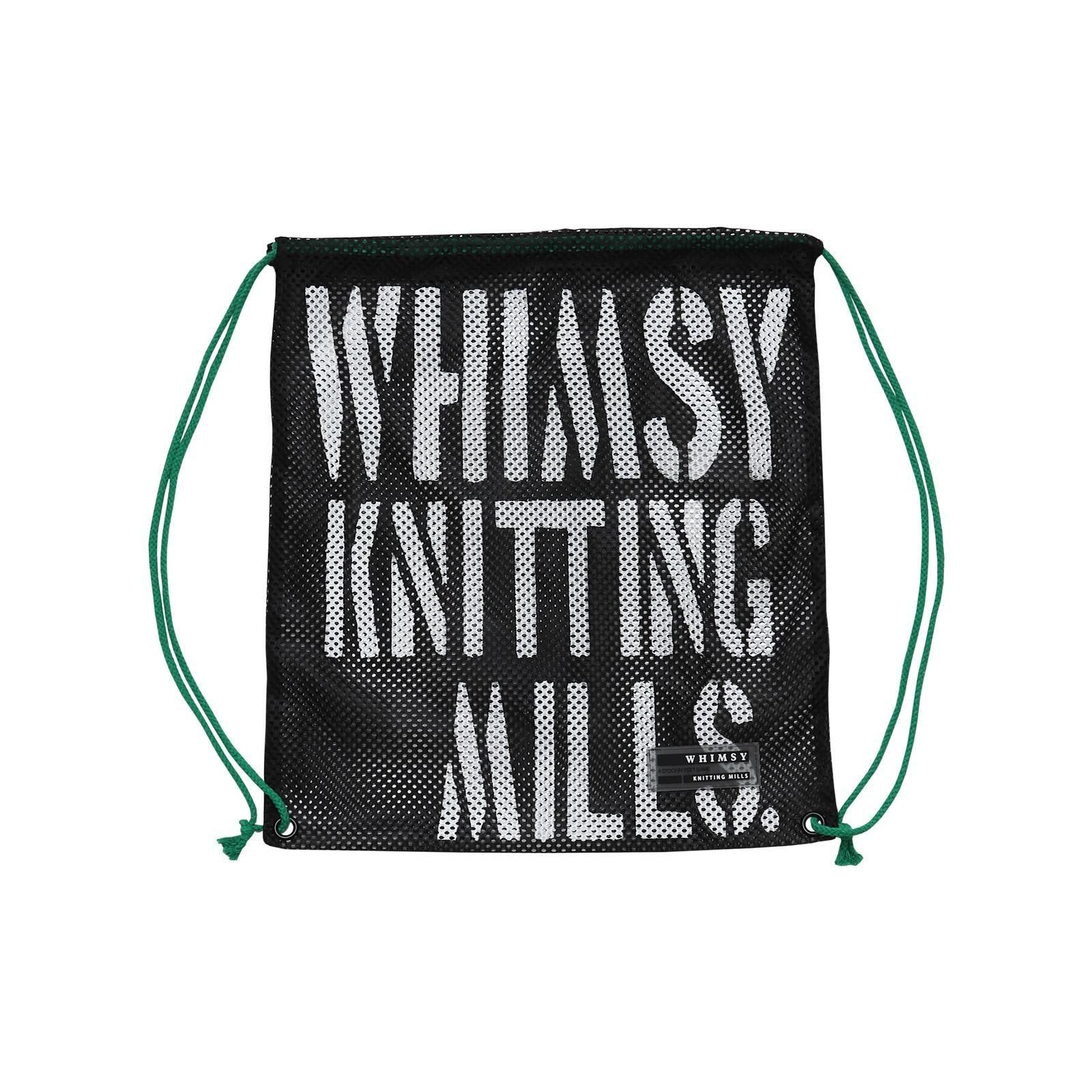 Whimsy ナップサック WHIMSY / MESH KNAPSACK BLACK - COFLO