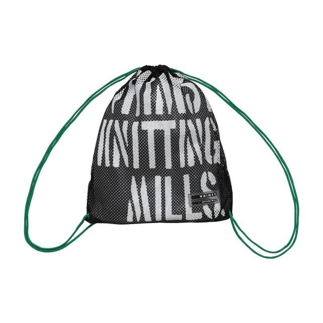 WHIMSY / MESH KNAPSACK BLACK