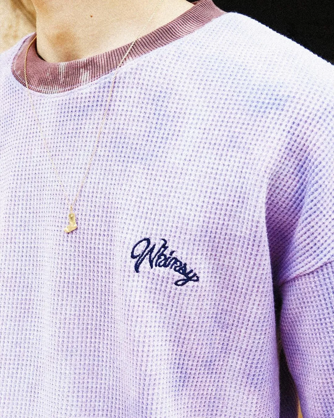 WHIMSY / TIE DYE THERMAL PURPLE - COFLO