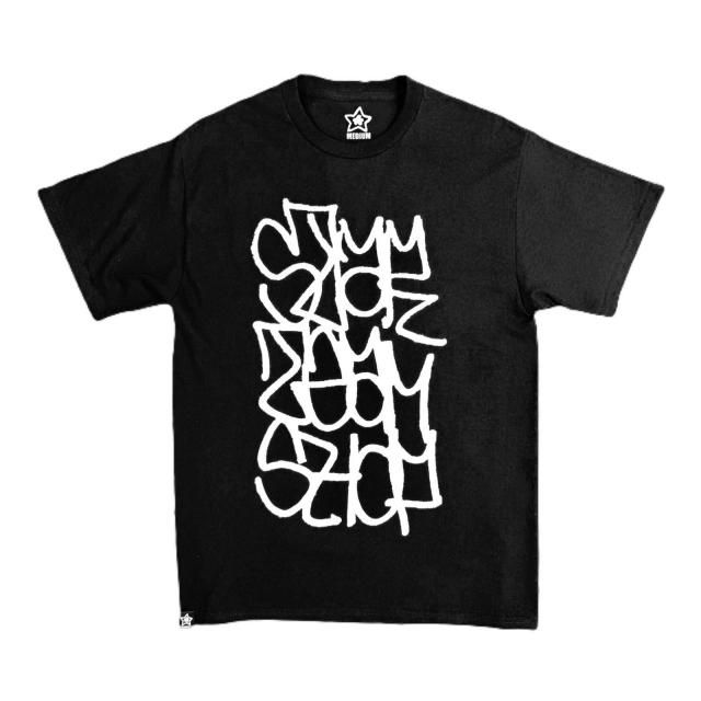 STAR TEAM / STAR TEAM SHOP TAG SHIRT BLACK