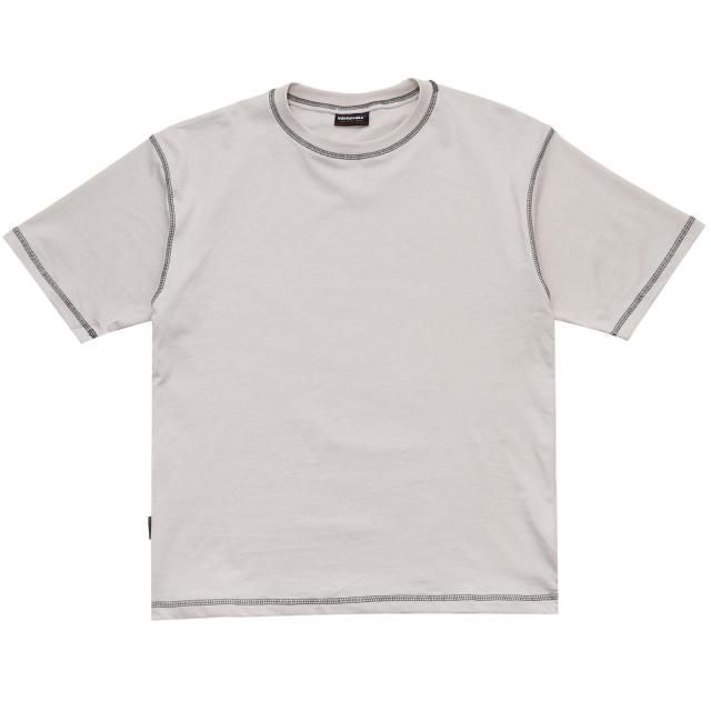 LIDAIRPEAKS / STITCHED TEE STEEL
