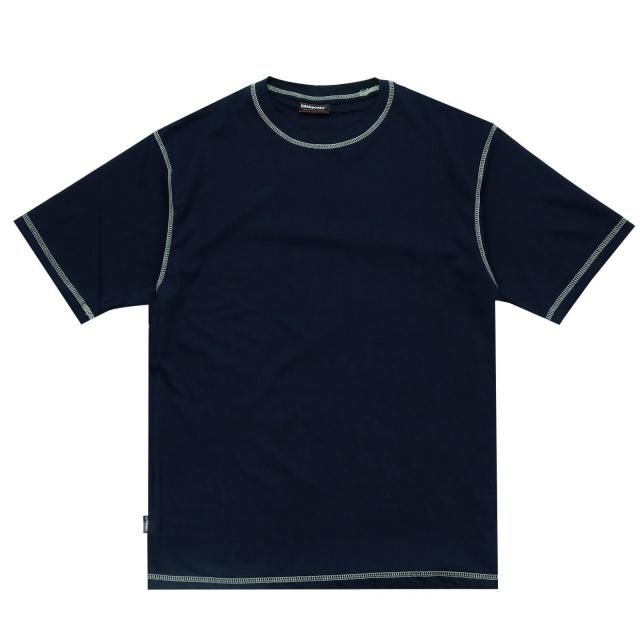 LIDAIRPEAKS / STITCHED TEE NAVY