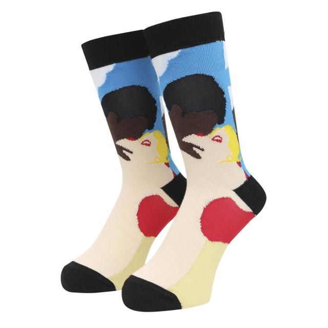 WHIMSY / AFTERNOON DELIGHT SOCKS BLACK