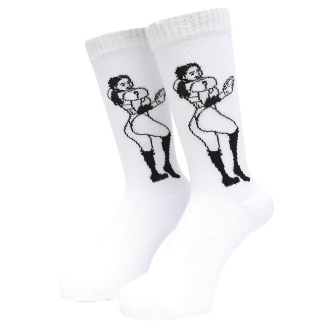 WHIMSY / COLLEEN SOCKS WHITE