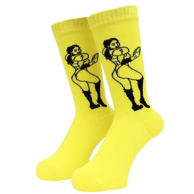 WHIMSY / COLLEEN SOCKS LEMON