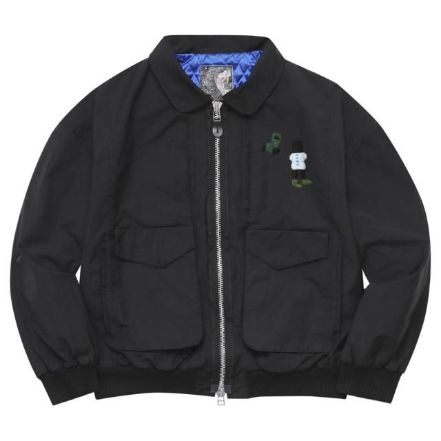 WHIMSY / FLIGHT BOMBER JACKET BLACK