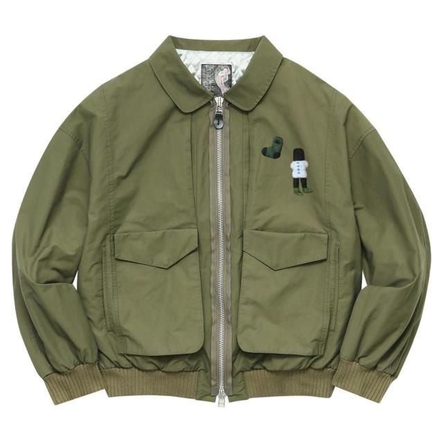 WHIMSY / FLIGHT BOMBER JACKET OLIVE