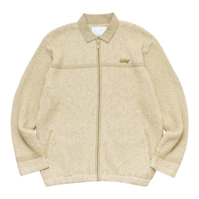 WHIMSY / LOW GAUGE KNIT JACKET CREAM