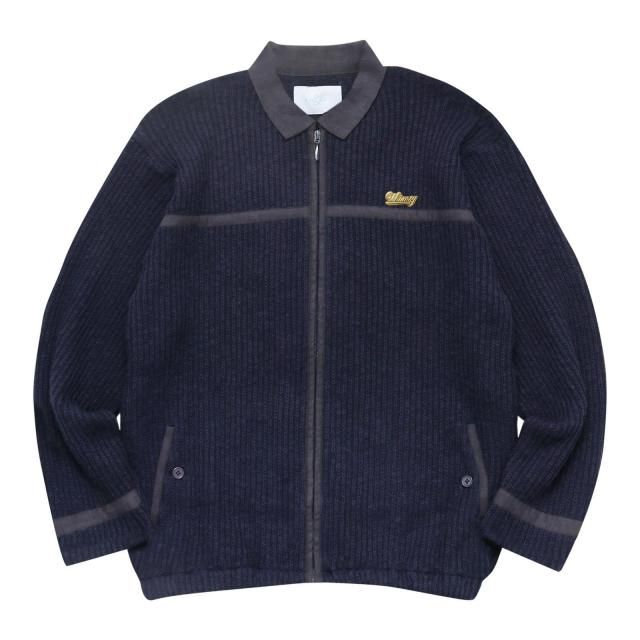 WHIMSY / LOW GAUGE KNIT JACKET NAVY