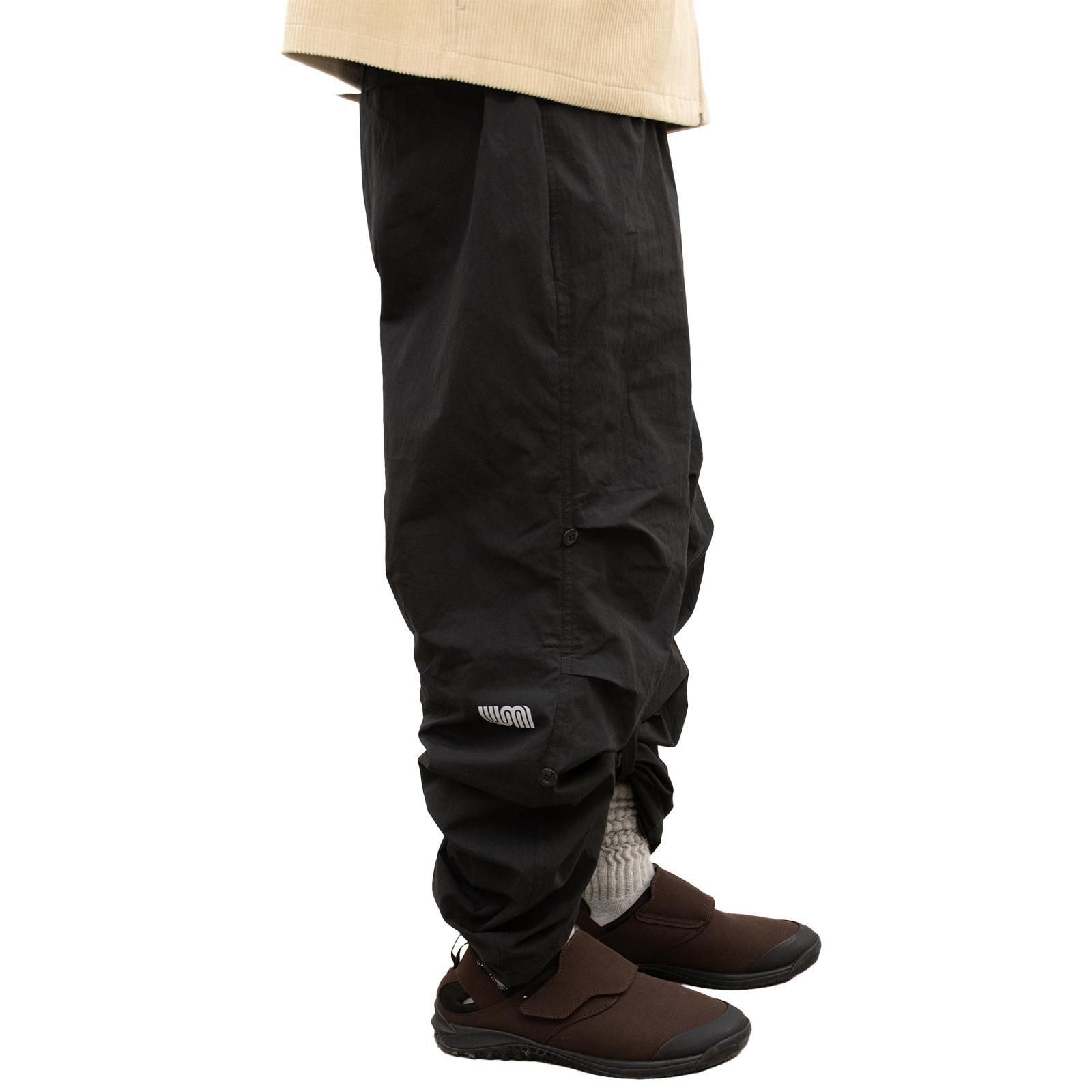 WHIMSY / NYLON UTILITY PANT BLACK - COFLO