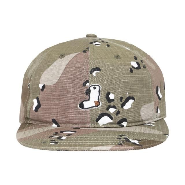 WHIMSY / CAMO SOCKS CLUB HAT DESERT CAMO