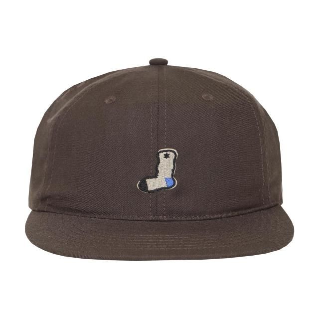 WHIMSY / SOCKS CLUB HAT BROWN