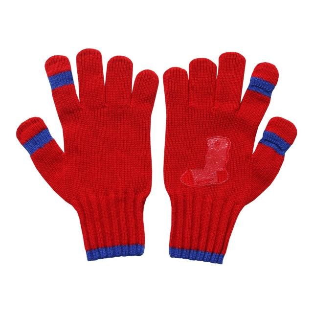 WHIMSY / WOOL GLOVE RED