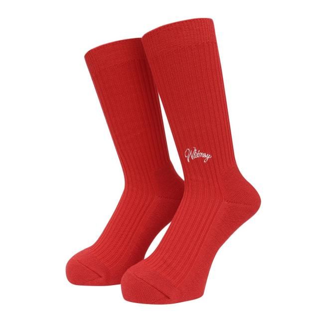 WHIMSY / EMJAY SOCKS RED