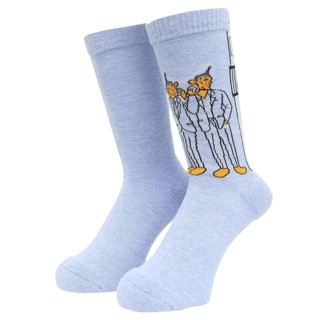 WHIMSY / PEEPO-SAN SOCKS BLUE