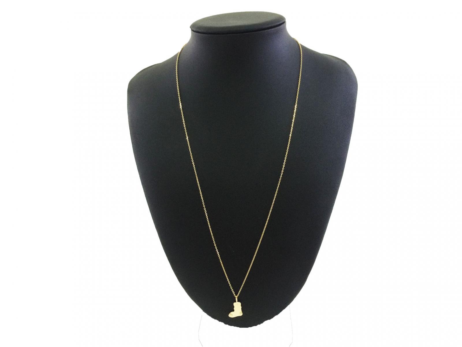 WHIMSY / 14K TRADE MARK GOLD KNECKLACE - COFLO