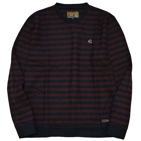 soldout! ◇17秋 / #02511 [WOOL BORDER STRIPE KNIT SEW]◇ CLUCT