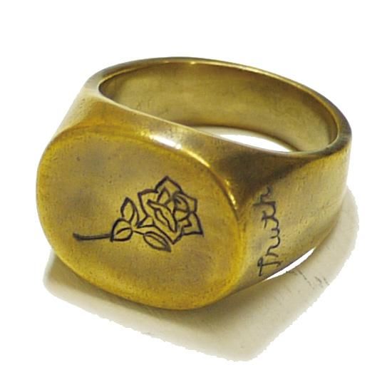 リング CLUCT ANTIQUE ROSE RING リング　バラ彫刻 soldout! ◇17秋 / #02548 [ANTIQUE ROSE RING]◇ CLUCT