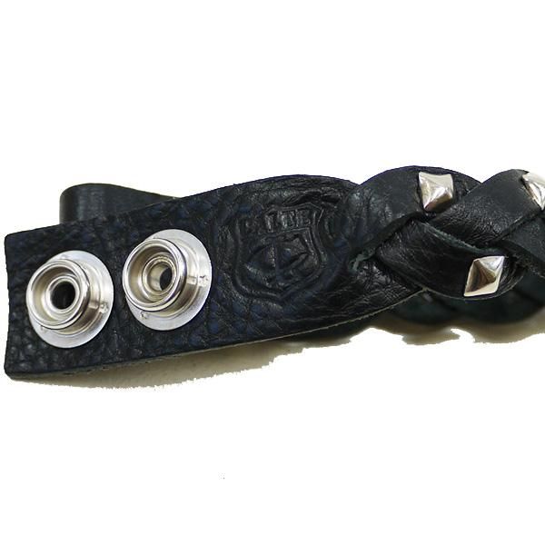 calee レザーブレスレット　スタッズ CALEE - スタッズブレスレット[sh030-1454］国産レザーCALEE