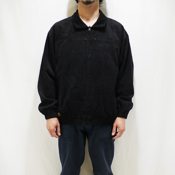 soldout! ◇19秋冬 / FW19-JK04 [FORTRESS CORD JKT]◇ TBPR[タイトブース] コーデュロイ×総柄 リバーシブルジャケット/Black - HOOD